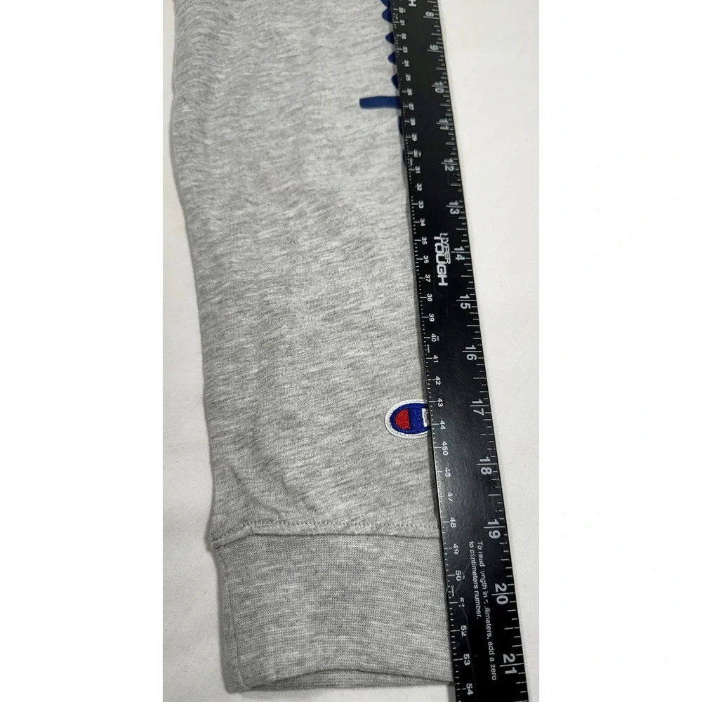 Champion Boys M Long Sleeve Oxford Heather Logo Shirt‎ NWT Medium Athletic Tee